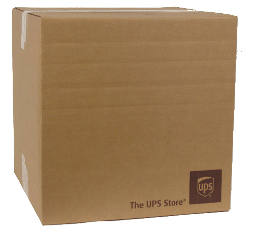 18x18x18 200lb UPS BRANDED Cube Box Multi-Depth.